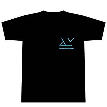 X68000 T-shirt Power Make to Dream Come True Black (L Size)