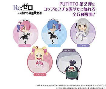 PUTITTO series PUTITTO Re:ゼロから始める異世界生活 Vol.2 (Putitto Series PUTITTO "Re:Zero kara Hajimeru Isekai Seikatsu" Vol. 2)