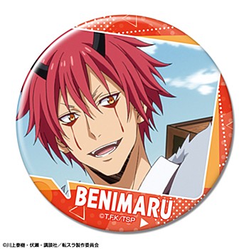 "That Time I Got Reincarnated as a Slime" Can Badge Design 03 Benimaru