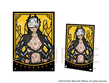 "Obey Me!" Chara Stained Series Acrylic Art Panel Mammon