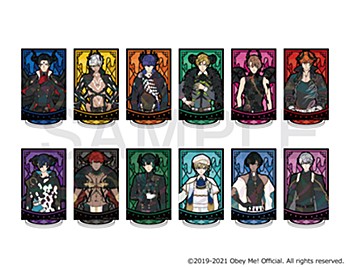 "Obey Me!" Chara Stained Series Trading Acrylic Stand