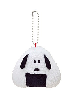 PEANUTS おにぎりスヌーピー キーチェーンマスコット ("PEANUTS" Onigiri Snoopy Key Chain Mascot)