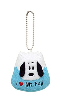 "PEANUTS" Mt. Fuji Snoopy Key Chain Mascot