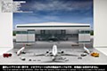 Diorama Sheet 1/144 Airline Hangar Set