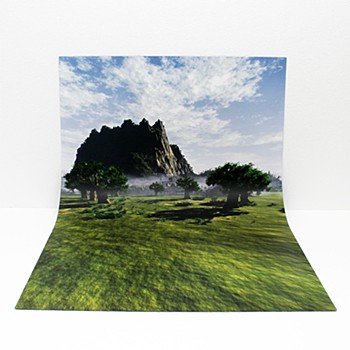 Diorama Sheet NEO FREE Grassland Set