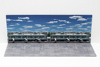 ジオラマシート mini 駐機場セットA (Diorama Sheet mini Apron Set A)