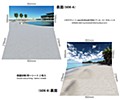 Diorama Sheet mini M Pool Beach Set
