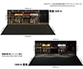 ジオラマシート mini W アジアンストリートセットA (Diorama Sheet mini W Asian Street Set A)