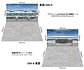 ジオラマシート mini M 駐機場セットA (Diorama Sheet mini M Apron Set A)