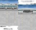 ジオラマシート mini M 駐機場セットA (Diorama Sheet mini M Apron Set A)