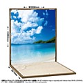ジオラマシート DSDM-F008 ビーチセットA (Diorama Sheet DSDM-F008 Beach Set A)