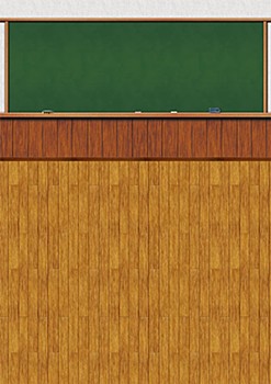 [商品画像]ジオラマシート DSmEX-F007 教室セットA