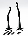 アクリルマルチスタンドSフィギュア用 ブラック (Acrylic Multi Stand S for Figure Black)