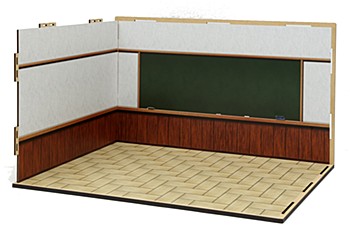 Diorama Room M Set 06 Classroom