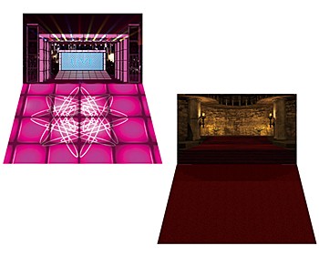 ジオラマシートEX F003 ステージセットA (Diorama Sheet EX F003 Stage Set A)