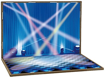ジオラマシートDW F006 ステージセットA (Diorama Sheet DW F006 Stage Set A)