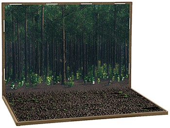 ジオラマシートDW F012 森セットA (Diorama Sheet DW F012 Forest Set A)
