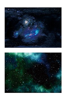 ジオラマシートe 宇宙04 (Diorama Sheet e SPACE 04)