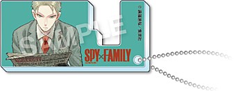 SPY×FAMILY ボールチェーン付スマホスタンド 1 ("SPY x FAMILY" Smartphone Stand with Ball Chain 1)