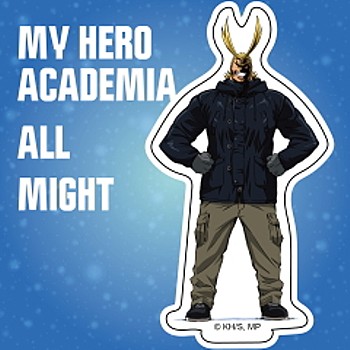 僕のヒーローアカデミア ゆきまつり 描き下ろし ステッカー オールマイト ("My Hero Academia" Snow Festival Original Illustration Sticker All Might)