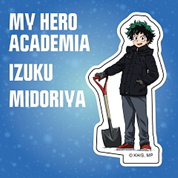 僕のヒーローアカデミア ゆきまつり 描き下ろし ステッカー 緑谷出久 ("My Hero Academia" Snow Festival Original Illustration Sticker Midoriya Izuku)