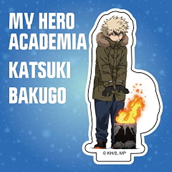僕のヒーローアカデミア ゆきまつり 描き下ろし ステッカー 爆豪勝己 ("My Hero Academia" Snow Festival Original Illustration Sticker Bakugo Katsuki)