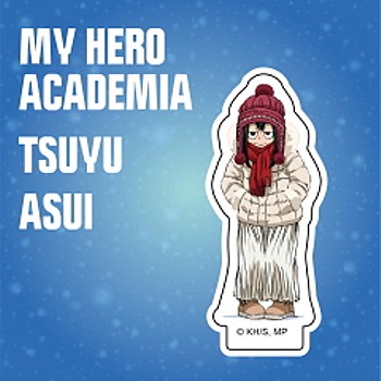 僕のヒーローアカデミア ゆきまつり 描き下ろし ステッカー 蛙吹梅雨 ("My Hero Academia" Snow Festival Original Illustration Sticker Asui Tsuyu)