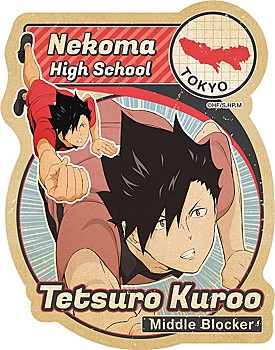 "Haikyu!! To The Top" Travel Sticker 3 6 Kuroo Tetsuro
