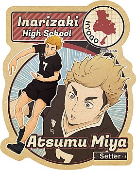 ハイキュー!! TO THE TOP トラベルステッカー3 11 宮侑 ("Haikyu!! To The Top" Travel Sticker 3 11 Miya Atsumu)