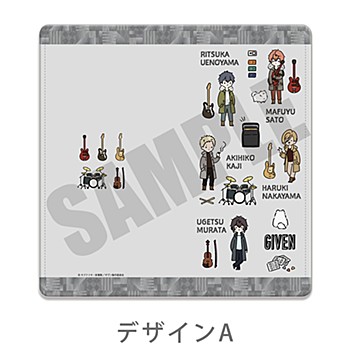 "Given The Movie" x PLAYFUL PICTURES! Series Premium Ticket Case A Gray