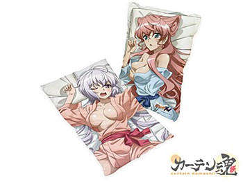 "Senki Zessho Symphogear XV" Pillow Cover Chris & Maria