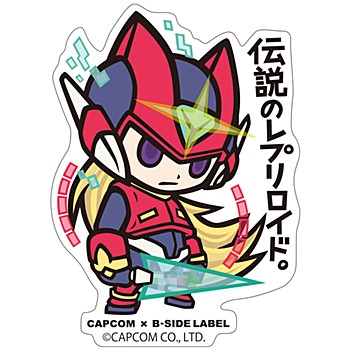 CAPCOM×B-SIDE LABEL ステッカー ロックマン ゼロ (Capcom x B-Side Label Sticker "Mega Man Zero" Mega Man Zero)