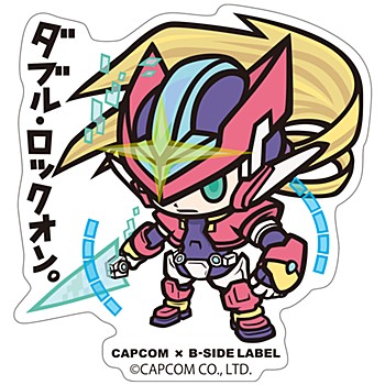 CAPCOM×B-SIDE LABEL ステッカー ロックマン ゼクス (Capcom x B-Side Label Sticker "Mega Man ZX" Mega Man ZX)