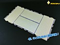 PEPATAMAシリーズ F-011 ペーパージオラマ ジョイントマット 畳A 新 (PEPATAMA Series F-011 Paper Diorama Joint Mat Tatami Mat A New)