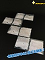 PEPATAMAシリーズ F-015 ペーパージオラマ ジョイントマット コンクリート板A (PEPATAMA Series F-015 Paper Diorama Joint Mat Concrete Slab A)