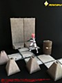 PEPATAMA Series F-015 Paper Diorama Joint Mat Concrete Slab A