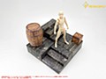 PEPATAMA Series 1/12 Scale Paper Diorama M-007 Stairs Set A Dungeon Ver.
