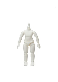 PICCODOシリーズ BODY9 デフォルメドールボディ PIC-D001PW ピュアホワイティ (Piccodo Series Body9 Deformed Doll Body PIC-D001PW Pure-White)