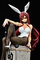 FAIRY TAIL エルザ・スカーレット Bunny girl Style/type white