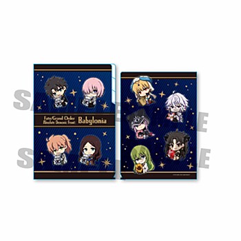 "Fate/Grand Order -Absolute Demonic Battlefront: Babylonia-" GyuGyutto Clear File 3 Pockets A