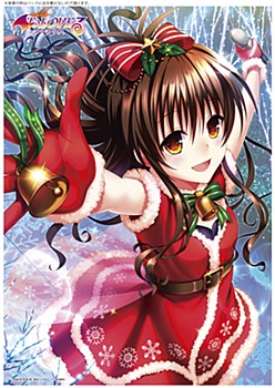 "To Love-Ru Darkness" A3 Clear Poster Mikan (Christmas Ver.)