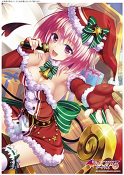 "To Love-Ru Darkness" A3 Clear Poster Momo (Christmas Ver.)