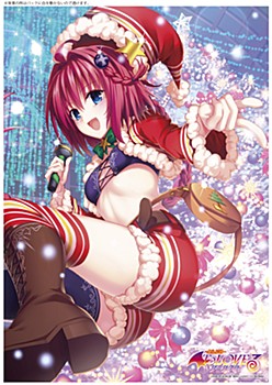 "To Love-Ru Darkness" A3 Clear Poster Mea (Christmas Ver.)