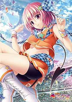 "To Love-Ru Darkness" A3 Clear Poster Momo Summer Live Ver.