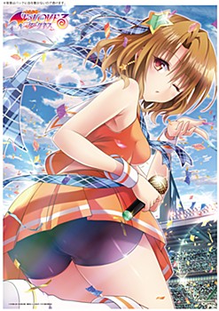"To Love-Ru Darkness" A3 Clear Poster Risa Summer Live Ver.