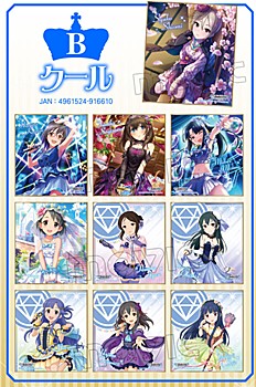 "The Idolmaster Cinderella Girls" Mini Shikishi Collection B Cool