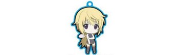 "Infinite Stratos" Metal Key Chain Charlotte IS Suits