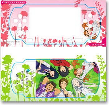 "Anohana" PSP-3000 Deco Sticker B