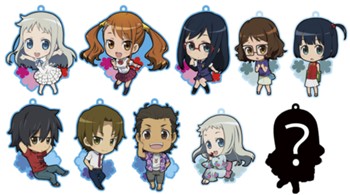 "Anohana: The Flower We Saw That Day" Trading Metal Key chain