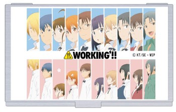 WORKING'!! 名刺ケース 全員集合 ("Working'!!" Card Case Group)